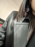 日著（rizhuo）品牌女裝2025秋季新款高級氣質(zhì)時髦短外套翻領(lǐng)三防真綿羊皮衣 夜黑 M 曬單實拍圖