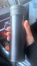 膳魔師（THERMOS）保溫杯男女泡茶杯不銹鋼車(chē)載水杯便攜商務(wù)團購定制刻字TCMA-550 TCMA-550 黑色 BK 550ml 曬單實(shí)拍圖
