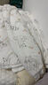 童泰寶寶套裝秋冬嬰兒夾棉衣服兒童對開內(nèi)衣TS33D507-DS 灰色 80cm  曬單實(shí)拍圖