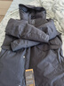 龍牙隱之熾象中長(cháng)款戰術(shù)羽絨服冬季保暖連帽通勤硬朗外套 極夜黑 L 180/100A （155-170斤） 曬單實(shí)拍圖