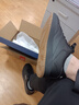 Reebok銳步官方24新款男女同款COURT 1000運(yùn)動復(fù)古休閑潮流板鞋 24FRC907U2GH0 黑色/中黃色 42 (27cm),US：9 曬單實拍圖