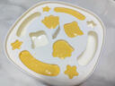 倍享寶寶輔食蒸糕模具食品級嬰兒家用全套可愛卡通造型diy烘焙工具 米黃色星星貓爪+5連卡通送大禮包 曬單實拍圖