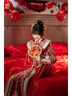 龍曼尼仕秀禾服新娘婚紗2025新款新中式結(jié)婚禮服古裝嫁衣敬酒服出閣服 X616 S 曬單實拍圖