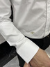 湯姆波爾頓 THOM BOLTON襯衫男春季長袖純棉精致小蜜蜂刺繡修身免燙青年商務休閑高端襯衣 白色長袖【金色小蜜蜂繡標】 40 / L / (建議70-75kg) 曬單實拍圖