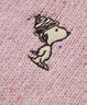森馬（Semir）史努比系列毛衣女冬彩點含羊毛插肩袖繡花圓領(lǐng)套頭衫溫柔毛衫 粉色調(diào)01315 L 曬單實拍圖
