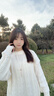 BOEAY毛衣鏈長款純銀項鏈吊墜2025新款生日七夕情人節(jié)禮物送女友老婆 羅馬圓圈項鏈/免費刻字 曬單實拍圖