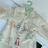 G.DUCKKIDS童裝嬰兒衣服春秋季新款新生兒連體衣秋款中國風刺繡周歲禮服男寶 155款杏色【春秋薄款】 90cm 90尺碼1~2歲【 80-90cm】 曬單實拍圖