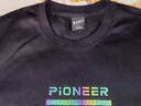 拓路者（Pioneer Camp）春秋潮流衛衣男圓領(lǐng)套頭純色休閑運動(dòng)上衣情侶裝 黑色 XL  曬單實(shí)拍圖