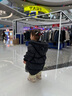 齊齊熊（ciciibear）【鵝絨服】男童鵝絨羽絨服寶寶冬季外套兒童中長(cháng)款加厚保暖 黑曜色-蓄熱鵝絨 清潔度1000+ 110 【充絨量100g，106-115】 曬單實(shí)拍圖