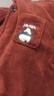 汀伊蘭睡衣男秋冬季加厚珊瑚絨套裝可外穿家居服保暖長(cháng)袖春秋大碼法蘭絨 繡紅熊貓男開(kāi)衫 男XXXL碼(170斤-190斤) 曬單實(shí)拍圖