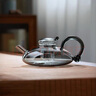 北歐輕奢大肚福鼠壺電陶爐家用保溫煮茶器耐熱加厚養生壺燒水壺 煙灰色鼠壺(單壺請確定后下單) 曬單實(shí)拍圖