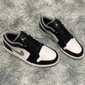 CLENIKEED莆田純原Air 喬1 AJ1午夜藍(lán)低幫籃球鞋白棕黑腳趾運(yùn)動NIKE AJ1 Low-黑白灰 41 NIKE 曬單實(shí)拍圖