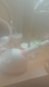 VKE熱噴蒸臉器家用納米噴霧補水蒸臉美容儀加藥包蒸臉儀熏蒸器 納米熱噴+360度坐躺臥三用+180ml水箱 曬單實拍圖
