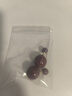 Qlady氣質(zhì)雙面紅色圓珠銀針耳釘2025新款氣質(zhì)高級感輕奢耳飾女新年耳環(huán) 曬單實拍圖
