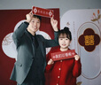羅蒙（ROMON）定制新郎西服套裝男士商務(wù)職業(yè)正裝結(jié)婚禮服休閑英倫風(fēng)修身西裝男 兩件套-中灰色西服+西褲 (送胸針+口袋巾) XL 碼(適合125-135斤) 曬單實(shí)拍圖