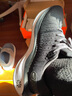耐克NIKE跑步鞋男緩震REACTX INFINITY 4運動(dòng)鞋DR2665-001黑白42.5 曬單實(shí)拍圖