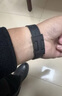 E-Trend適用蘋果手表表帶s10夏天iWatch9瘋馬紋apple watch ultra2透氣s8 H形黑色 適用46mm表盤【新品10代iwatch】 曬單實(shí)拍圖