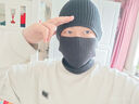 JEEP巴拉克拉法帽冬季騎行滑雪防寒保暖套頭帽男士防風(fēng)面罩摩托頭套 黑色 曬單實(shí)拍圖