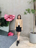 妙麗尖頭短靴女鞋25秋冬季新款真皮切爾西靴子女經(jīng)典風(fēng)皮面馬丁靴 黑色 （跟高5CM) 38 曬單實拍圖