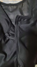 浪莎（LangSha）束胸內(nèi)衣女大胸顯小les帥t冰絲運(yùn)動(dòng)透氣裹胸薄款縮胸背心 【拉鏈款】黑色 XL（建議115-130斤） 曬單實(shí)拍圖