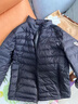 嵩允校服神器內(nèi)膽秋冬季高中學(xué)生羽絨服男孩輕薄保暖初中生內(nèi)穿青少年 黑色 L 曬單實(shí)拍圖