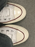 匡威（Converse）男女 Chuck Taylor All Star ‘70帆布鞋162056C 37.5碼US5碼 曬單實拍圖
