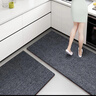 世希廚房吸水防油地墊耐臟可裁剪入戶(hù)進(jìn)門(mén)口玄關(guān)tpe地毯衛生間防滑墊 灰色環(huán)保TPE單條紋 80*160CM【適合玄關(guān)】 曬單實(shí)拍圖