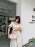 MARIE CLAIRE包包法國奢侈品牌MC女包2025新款手提水桶包女士單肩包七夕禮物 粉色 現(xiàn)貨當(dāng)天發(fā)送labubu掛飾 曬單實拍圖