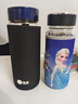 汲吉香杯套保溫杯通用帶提繩隔熱防燙玻璃水杯袋保護套350-500ml 小號艾莎公主 曬單實拍圖