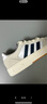阿迪達斯（adidas）男鞋 秋季新款經(jīng)典三條紋運動鞋低幫休閑鞋防滑板鞋耐磨籃球鞋男 皮面潮鞋/店長主推 41 曬單實拍圖