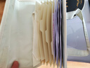 得力a4試卷收納袋風(fēng)琴夾帆布豎插頁風(fēng)琴包學(xué)生大容量文件收納袋手提多層初高中生卷子試卷收納整理神器 豎式-帆布深藍(lán) 7層/可裝300張(帶標(biāo)簽) 曬單實(shí)拍圖