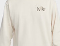 耐克（NIKE）男春秋圓領(lǐng)衛衣 休閑運動(dòng) 時(shí)尚百搭 IB8234-901白 2XL 曬單實(shí)拍圖