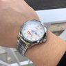 勞力士王子正品瑞士手表男士全自動(dòng)機械表超薄2025新款名牌商務(wù)防水夜光男表 標配版-本色白面 曬單實(shí)拍圖