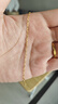 中國(guó)黃金（CHINA GOLD）黃金手鏈鏤空愛(ài)心足金手飾素鏈?zhǔn)执呦η槿斯?jié)禮物送女友送老婆 鏤空愛(ài)心》黃金手鏈1.4g 曬單實(shí)拍圖