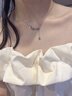 法蔻星星項(xiàng)鏈女閃鉆吊墜新款鎖骨鏈生日禮物送女友送老婆 全國倉-星星項(xiàng)鏈 曬單實(shí)拍圖