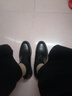 海瀾之家皮鞋男商務(wù)休閑男鞋秋季新款正裝男士真皮軟底德比鞋子男新郎婚鞋 黑色四季款HAAPXM3DAO189 42 (260mm) 曬單實(shí)拍圖