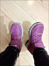 雙星八特女鞋秋冬休閑鞋老人鞋防滑舒適軟底鞋子女健步鞋運動(dòng)鞋棉鞋冬季女 紫色 41 曬單實(shí)拍圖