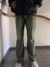楠笙記牛仔褲男款2025新款春秋款直筒微喇男生美式高街潮牌痞帥炸街褲子 復(fù)古藍(lán) XL 曬單實(shí)拍圖