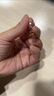 謝瑞麟（TSL）18K金鉆石耳釘甜蜜方糖系列黃水晶耳環(huán)耳飾女63423 鉆石共6顆，約2分 曬單實(shí)拍圖
