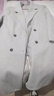 皮爾卡丹（pierre cardin）羽絨服內膽羊毛羊毛大衣女中長(cháng)款2025冬季新款韓版高級感加厚外套 燕麥*  加厚 S 106-115斤 曬單實(shí)拍圖