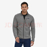 PATAGONIA男士Better Sweater抓絨衣戶外保暖外套夾克 巴塔哥尼亞25528 STH淺灰色 S 曬單實拍圖