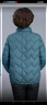 秋冬外套棉衣洋氣加厚棉襖新款女冬裝棉服 藍(lán)色3206 6XL 建議140-155斤左右 曬單實(shí)拍圖