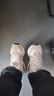 斯凱奇（Skechers）女鞋夏季透氣休閑鞋復(fù)古德訓(xùn)鞋百搭運(yùn)動(dòng)鞋軟底阿甘鞋板鞋155450 曬單實(shí)拍圖