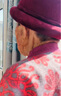 俞兆林中老年女裝紅色冬裝加絨加厚外套媽媽裝保暖外套奶奶衣服 Y51D072 曬單實(shí)拍圖
