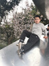 Gap【大小童同款】男女童logo素色毛衣兒童裝645617 灰色 140 cm(10-11歲)亞洲尺碼 曬單實拍圖