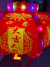 菲享燈籠大門掛的七彩旋轉燈籠led紅燈籠陽臺掛的一對2025新款走馬燈 60#七彩旋轉燈籠+福字投影燈 47cm 【買二送遙控-360°旋轉-遙控】 曬單實拍圖