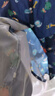 DENNY BELL寶寶爬爬服戶外嬰兒學(xué)爬行服連體衣兒童外出一體罩衣防臟全身秋冬 牛仔色連體熊貓 100碼【身高83-90cm】 曬單實拍圖