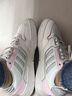 三葉草（Adidas）低幫板鞋女 DROP STEP LOW時(shí)尚舒適透氣休閑鞋子 粉白 38 曬單實(shí)拍圖