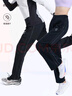 馬孔多（macondo）男女快脫運動(dòng)褲 戶(hù)外馬拉松田徑跑步運動(dòng)長(cháng)褲 吸濕速干 黑色-女款 M 曬單實(shí)拍圖