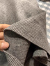 派吉鯊灰色針織開(kāi)衫毛衣外套女韓版慵懶風(fēng)百搭披肩外穿上衣春秋 灰色 S 【 80-100斤】 曬單實(shí)拍圖